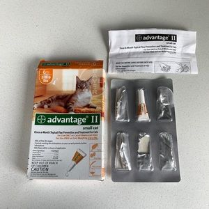 [Free If You Bundle $15+] *Only One Tube* Bayer Advantage II Flea Spot Treatment